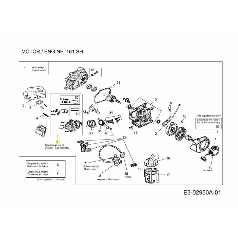 ZYLINDERKOPF KOMPLETT 751-10949A ORIGINAL MTD