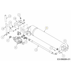 CYLINDER HYDRAULIC 718-04714 ORIGINAL MTD | NewgardenParts.com