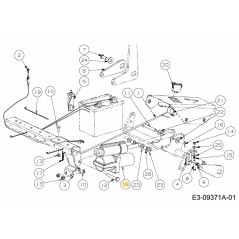 Zylinderlift 718-04783 Original MTD | NewgardenParts.com