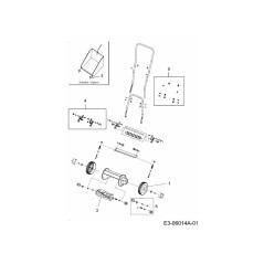 CYLINDRIC BLADE 092.48.690 ORIGINAL MTD