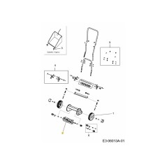 CYLINDRIC BLADE 092.48.689 ORIGINAL MTD