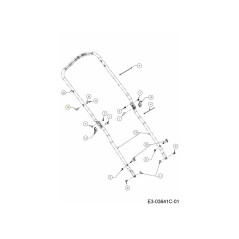 ŒIL DE VERROU : M6 782-7627C ORIGINAL MTD | NewgardenParts.com