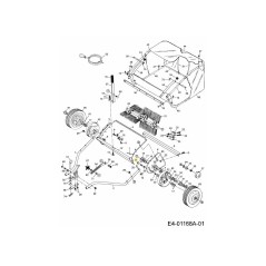 ASSIEME BULLONE ESAGONALE AF-44961 ORIGINALE MTD | NewgardenParts.com