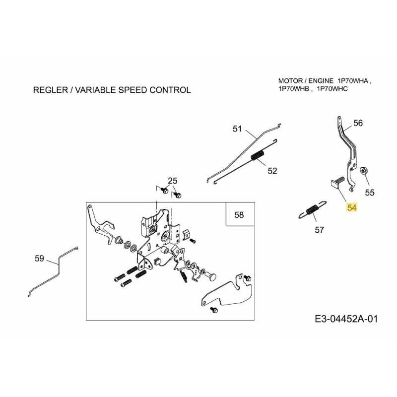 PERNO, BRAZO DEL GOBERNADOR 710-04908 ORIGINAL MTD