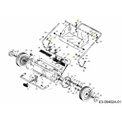 BOLT-TORX HD AF-43978 ORIGINAL MTD | NewgardenParts.com