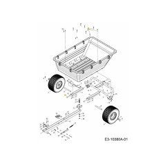 ASSIEME BULLONE ESAGONALE AF-44292 ORIGINALE MTD | NewgardenParts.com