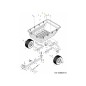 ENSEMBLE DE BOULON HEXAGONAL AF-44292 D'ORIGINE MTD