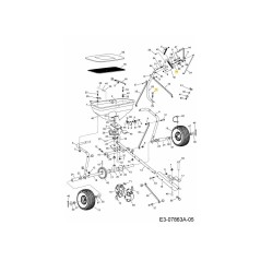 VITE, TAPPO ESAGONALE AF-43084 ORIGINALE MTD | NewgardenParts.com