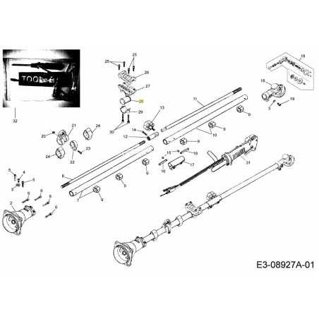 AMORTISSEUR 092.63.496 ORIGINAL MTD | NewgardenParts.com