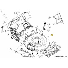 TAVOLA 21" 3IN1 787-02002BCY ORIGINALE MTD | NewgardenParts.com