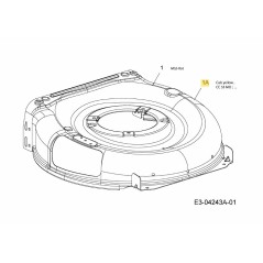 TAVOLA 21" 3IN1 787-01869BCY ORIGINALE MTD | NewgardenParts.com