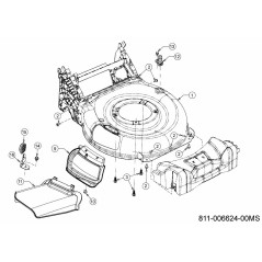 TAVOLA 21" 3IN1 787-02002BMS ORIGINALE MTD | NewgardenParts.com