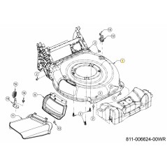 TAVOLA 21" 3IN1 787-02002BWR ORIGINALE MTD | NewgardenParts.com