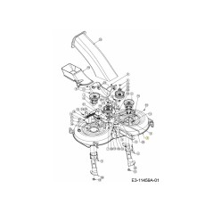 DECK ASM: 105cm 683-05554637 ORIGINAL MTD | NewgardenParts.com
