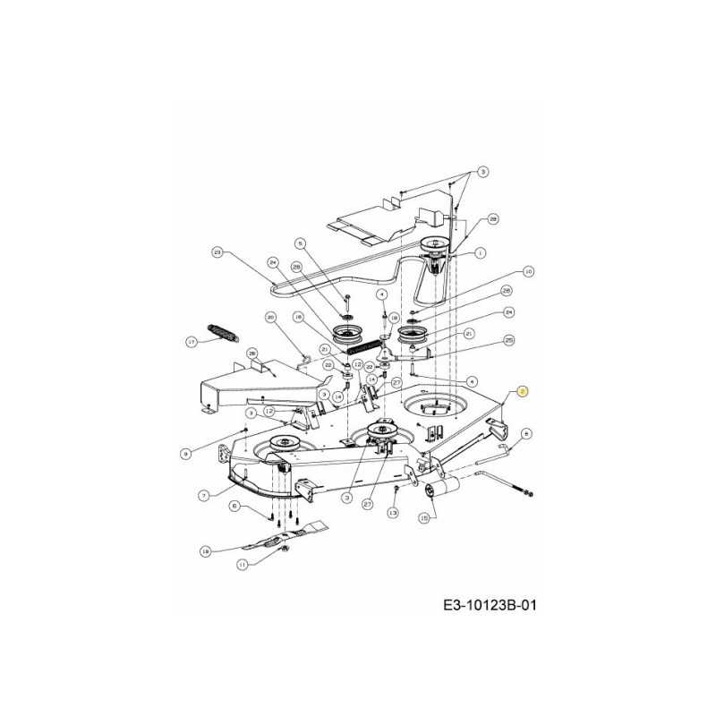DECK ASM WELD 54 FAB EU 683-05359A-S ORIGINALE MTD