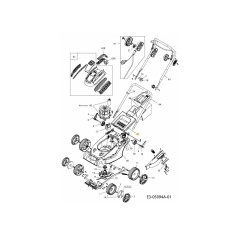 Sicherheitsklappe 092.61.220 Original MTD | NewgardenParts.com