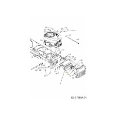 DEFLETTORE MARMITTA 751-0564B ORIGINALE MTD | NewgardenParts.com