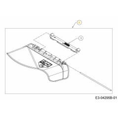 DÉFLECTEUR 631-04070C ORIGINAL MTD | NewgardenParts.com