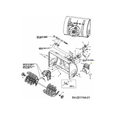 ADAPTER CHUTE 731-1379D ORIGINAL MTD | NewgardenParts.com