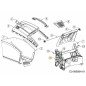 Baffle Rear 42/46CM Push 731-10515A Original MTD