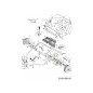Abstandsschalter-Umschalttaste AF-23400 Original MTD