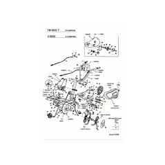 TASTO MAIUSC SPAZIATORE 092.48.630 ORIGINALE MTD | NewgardenParts.com