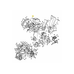 Spacer pulley 750-0793 ORIGINAL MTD | NewgardenParts.com