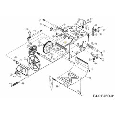 SPACER AXLE 731-08181 ORIGINAL MTD
