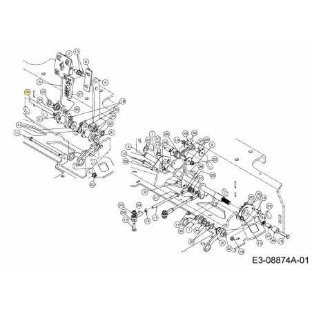 Abstandshalter 750-05666 Original MTD | NewgardenParts.com