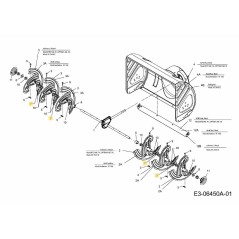 Polea espaciadora 731-04871 ORIGINAL MTD | NewgardenParts.com