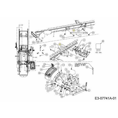 BANDE DE GARNITURE 731-07993A ORIGINAL MTD | NewgardenParts.com