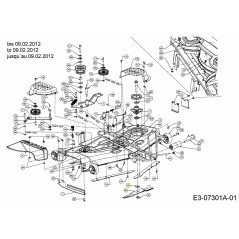 Polea espaciadora 748-3101A ORIGINAL MTD | NewgardenParts.com