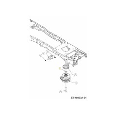 SPCR:PTO:1.003x1.635x0.400 750-04603 ORIGINAL MTD | NewgardenParts.com