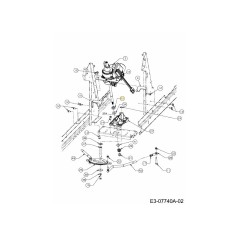 Distanzschalter 748-04269 Original MTD