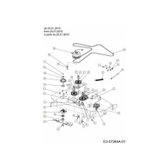 LAME D'ENTRETOISE .76X2.0X1.1 750-05420 ORIGINAL MTD | NewgardenParts.com
