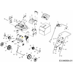 LAME D'ENTRETOISE 750-06196 ORIGINALE MTD | NewgardenParts.com