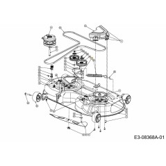 Distanzscheibe 738-05013A ORIGINAL MTD | NewgardenParts.com