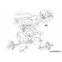DISTANZIATORE AF-46501 ORIGINALE MTD | NewgardenParts.com