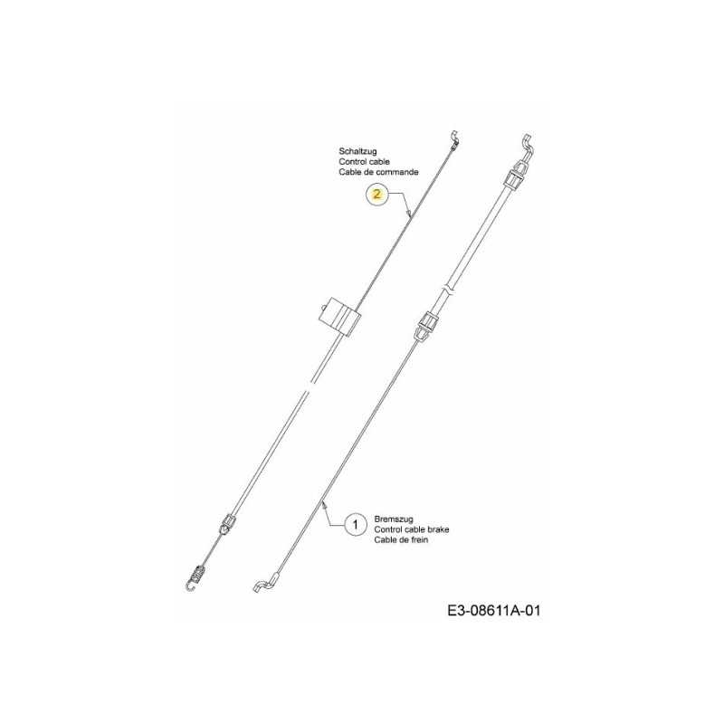CAVO UNITÀ 746-05042 ORIGINALE MTD