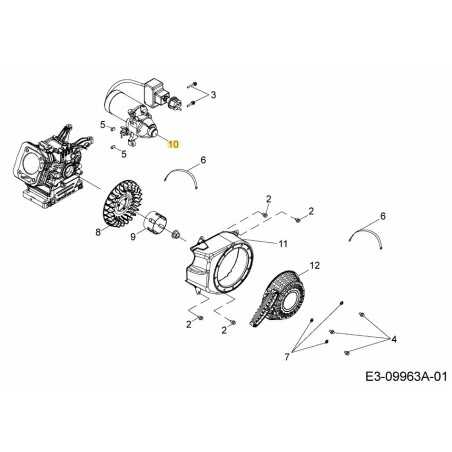 ARRANQUE ELÉCTRICO 230V 751-15599 ORIGINAL MTD | NewgardenParts.com