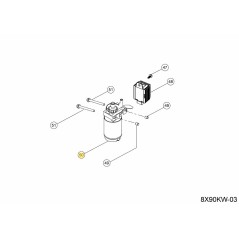DÉMARREUR ÉLECTRIQUE 725-14645 ORIGINAL MTD