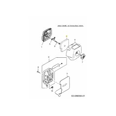 AIR FILTER ELEMENT KM-007258 ORIGINAL MTD | NewgardenParts.com
