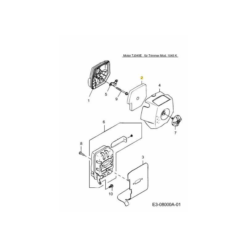 AIR FILTER ELEMENT KM-007258 ORIGINAL MTD