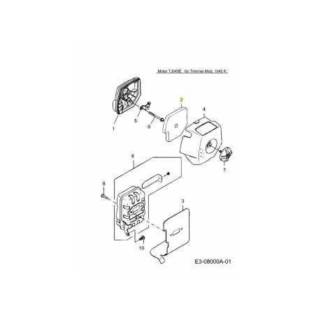 AIR FILTER ELEMENT KM-007258 ORIGINAL MTD | NewgardenParts.com