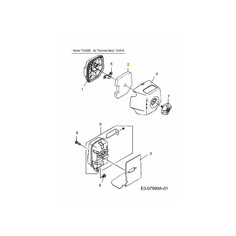 AIR CLEANER ELEMENT KM-007261 ORIGINAL MTD