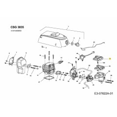 AIR FILTER ELEMENT SG-2079207 ORIGINAL MTD | NewgardenParts.com