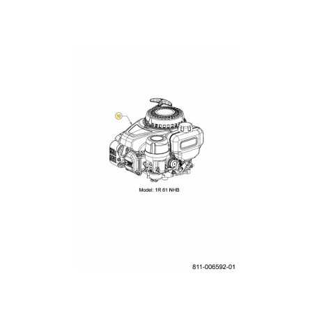 MOTOR:ZS:132cc:VS EU 752Z1R61NHB ORIGINAL MTD | NewgardenParts.com