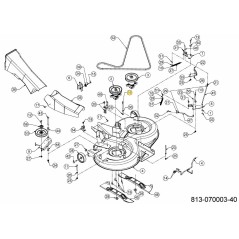 VITE A TESTA ESAGONALE 710-05410 ORIGINALE MTD | NewgardenParts.com