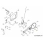 VITE A TESTA ESAGONALE 1/4-28X5/8 710-0513A ORIGINALE MTD