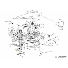 VITE A TESTA ESAGONALE M8-1.25 710-04723 ORIGINALE MTD | NewgardenParts.com